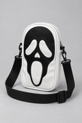 Color: White | Ghost Face Crossbody-Tasche, photo 1
