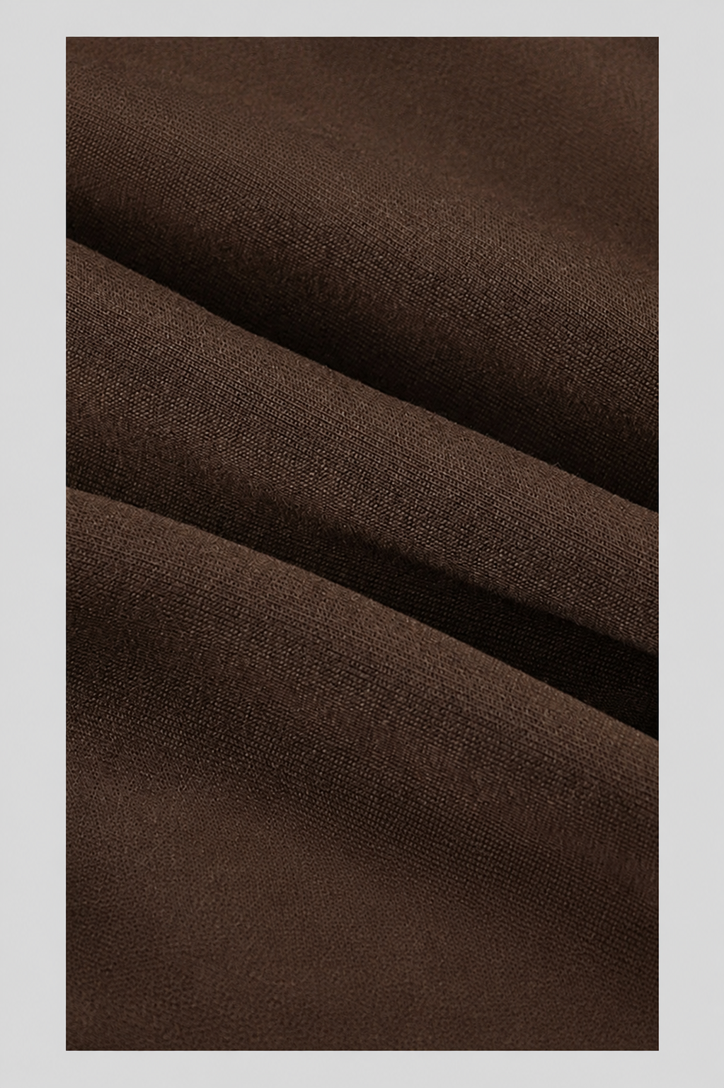Color: Braun | Braune taillierte Kapuzenjacke mit Rippdetail, photo 8