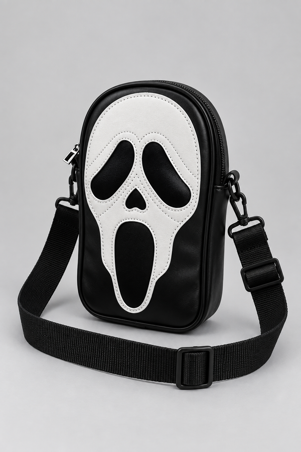 Ghost Face Crossbody-Tasche