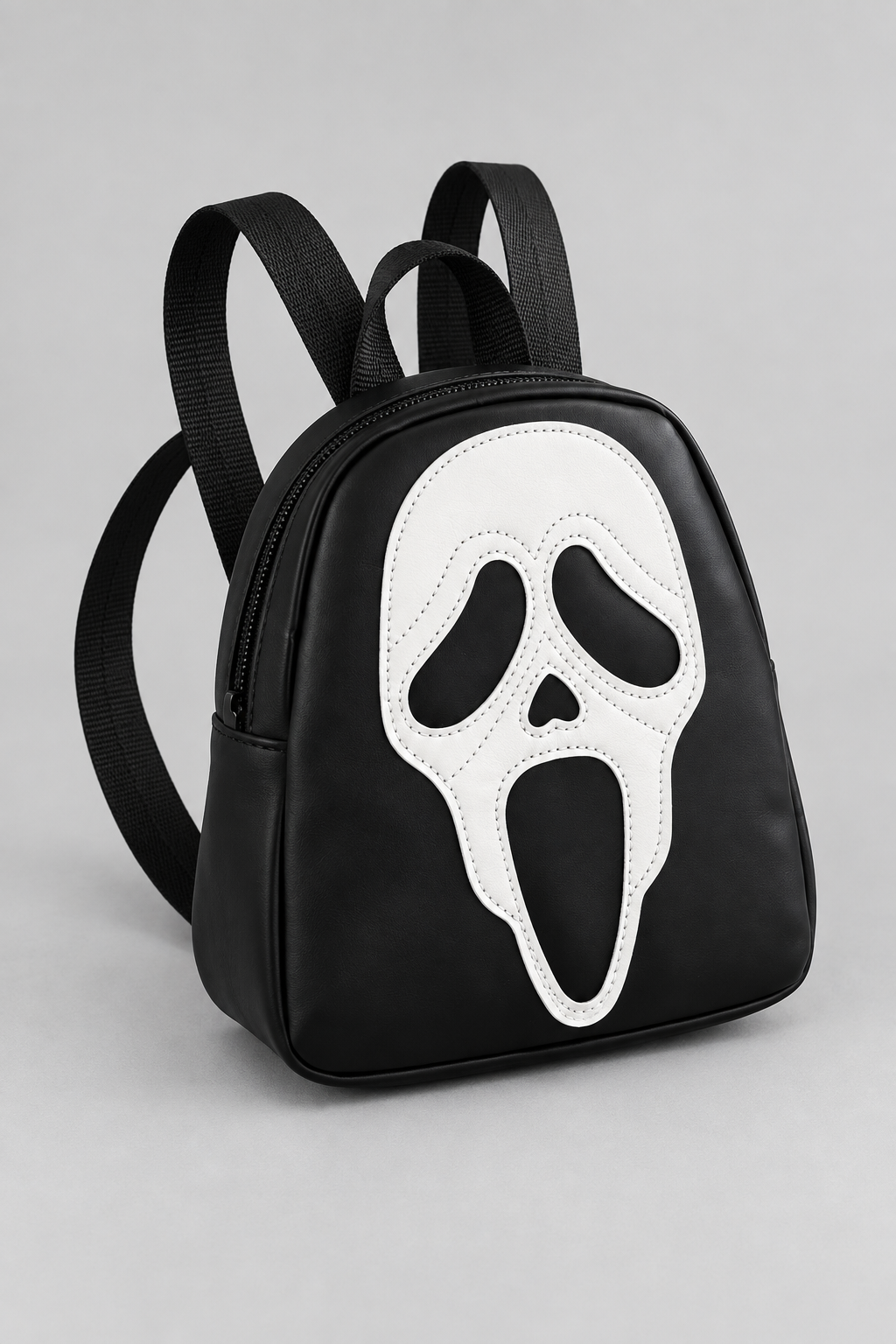 Color: Black | Mini-Rucksack mit Horror-Masken-Design, photo 7