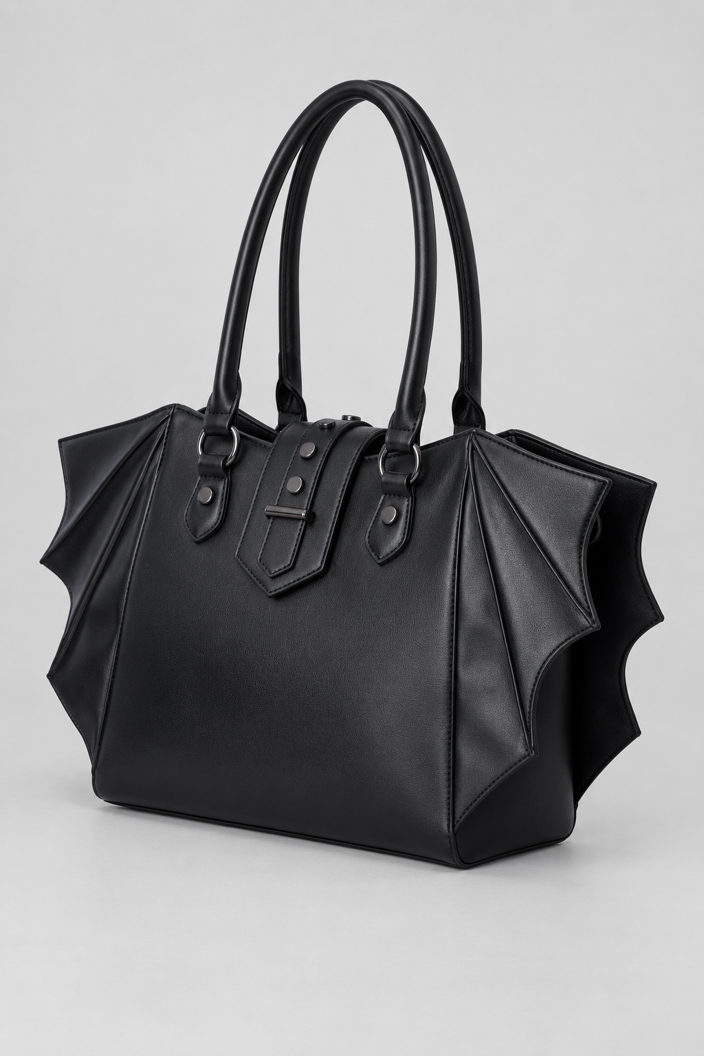 Gothic Tote Bag mit Fledermausflügeln