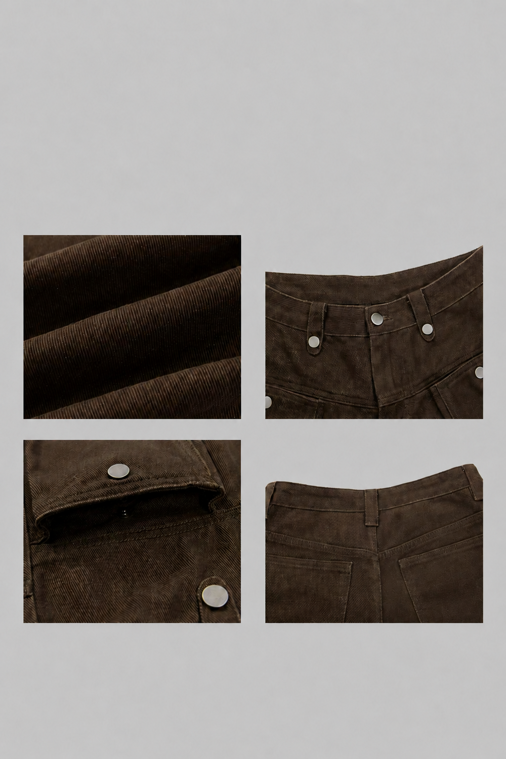 Color: Braun | Damen Wide-Leg Jeans in Mokkabraun, photo 4