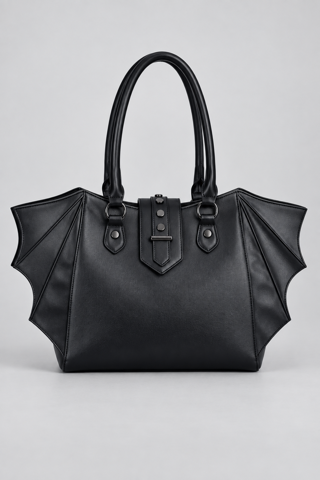 Gothic Tote Bag mit Fledermausflügeln