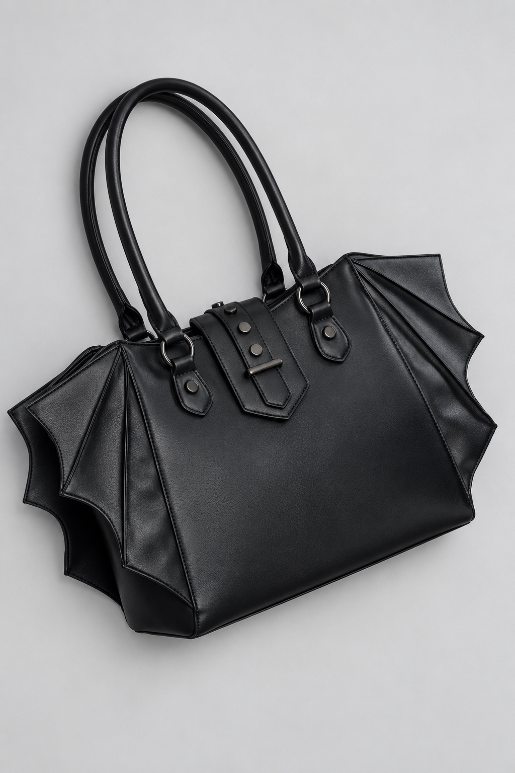 Gothic Tote Bag mit Fledermausflügeln